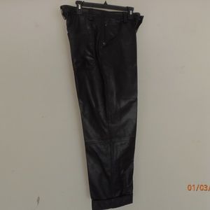Black Wilsons Leather Pants (Genuine Leather)